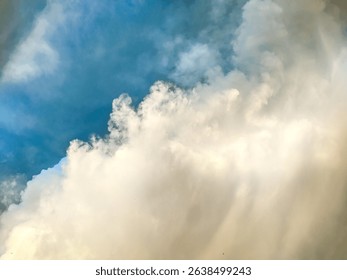 Dramatic Cloudscape with Blue Sky – Natural Sky Background