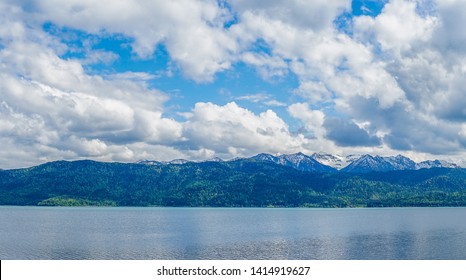 dramatic cloudy sky, mountains, beautiful view