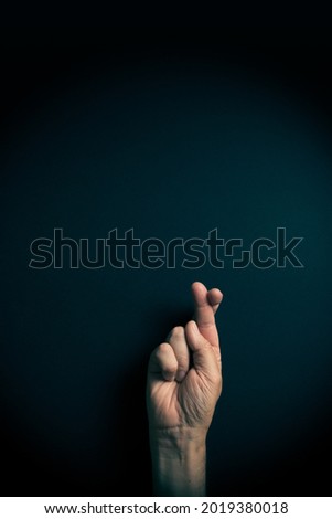 Similar – Image, Stock Photo Thumbs Up! Hand Fingers