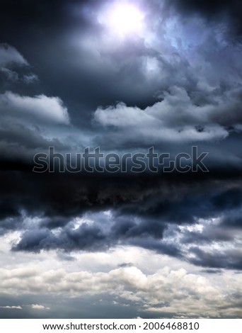 Similar – Image, Stock Photo thunderstorms