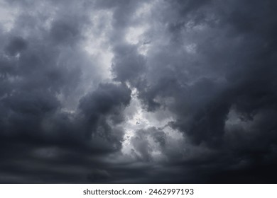 dramatic dark clouds in the sky, dark storm clouds in a dark sky before rain,beautiful landscape with cloudy sky - Powered by Shutterstock