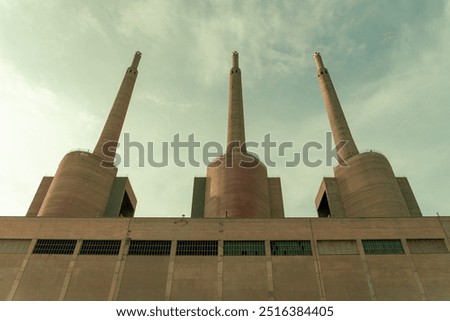Similar – Image, Stock Photo electricity in barcelona