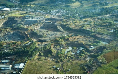 Dramatic Economic Development And Urban And Industrial Construction Site In Large African City Addis Ababa, Ethiopia By Chinese Investors