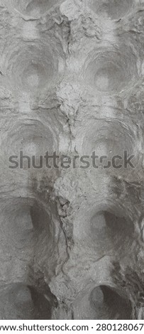 The dramatic egg paper texture