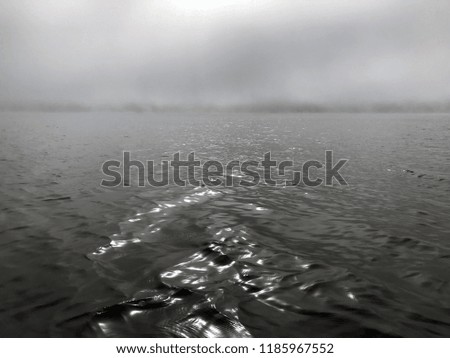 Similar – fog lake Calm Nature Water