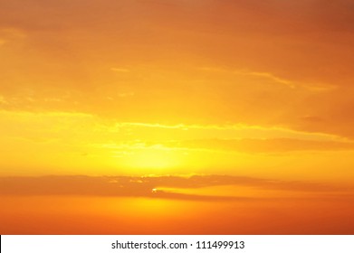 Yellow Background Sky