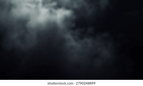 A dramatic image of dark, ominous clouds filling the sky. The atmospheric background creates a sense of foreboding and mystery, perfect for various creative projects.