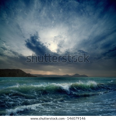 Similar – storm warning Colour photo