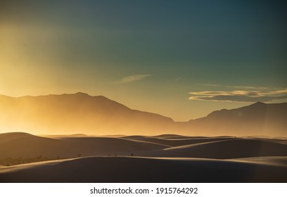 dramatic landscape photos of the largest gypsum sand dunes in the world. The White Sands National Park in the Chihuahuan desert in New Mexico. One of USA's newest national park.
 - Powered by Shutterstock