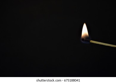 a dramatic lit match, Background  