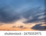 dramatic red sky with clouds