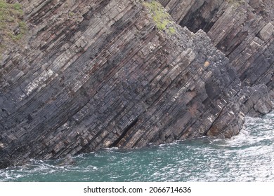 Dramatic Rocks On The North Devon Coast