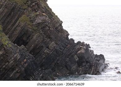 Dramatic Rocks On The North Devon Coast