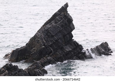 Dramatic Rocks On The North Devon Coast