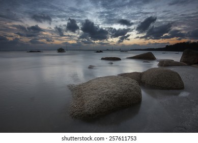 Dramatic seascape