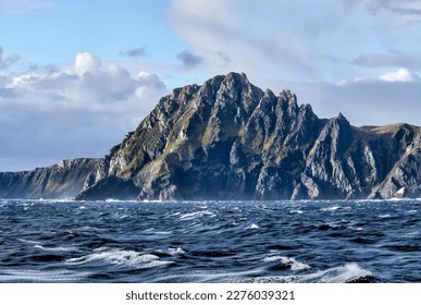 Dramatic skies, landscapes and weather off the coast of Cape Horn Argentina - Shutterstock ID 2276039321