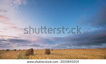 Similar – Image, Stock Photo Sunset after the rain