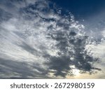 Dramatic Sky with Clouds at Daytime