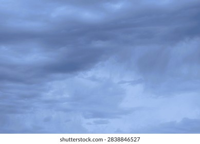 dramatic sky with clouds - rainy day - scenic nature - sturcture in the nature background 