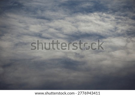  dramatic sky filled with dark, textured rain clouds (altocumulus) covering the entire frame before a storm.