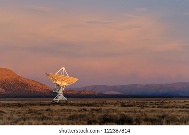 Dramatic Sky At The National Radio Astronomy Observatory In Socorro, New Mexico