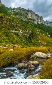 Dramatic Sky Over Beautiful Cascade Canyon - Grand Tetons