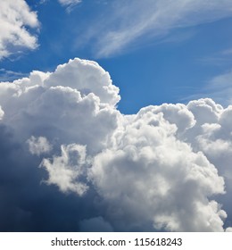 Dramatic Sky With Stormy Clouds