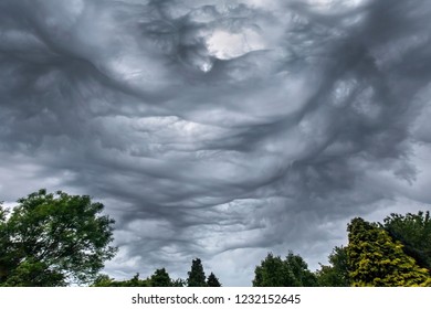Dramatic sky - Thunderstorm clouds 