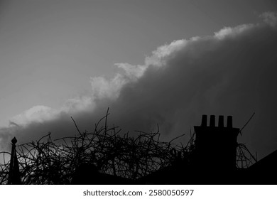 Dramatic skys with beautiful dramatic clouds. 