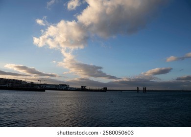 Dramatic skys with beautiful dramatic clouds. 