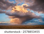 Dramatic storm clouds on the Colorado high plains