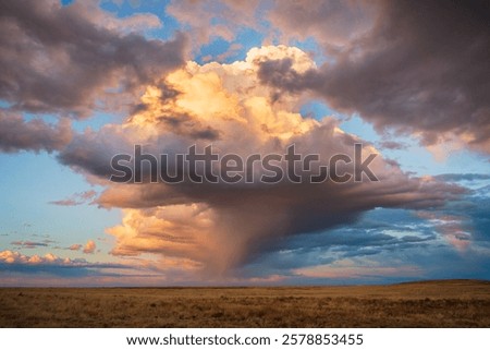 Dramatic storm clouds on the Colorado high plains