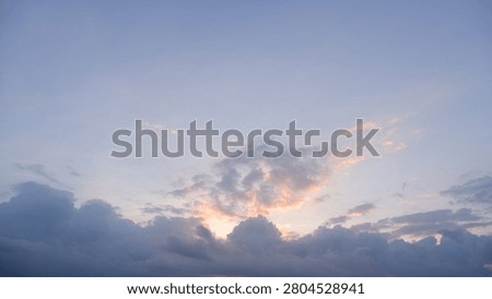 Dramatic Sunrise Sky with Crepuscular Rays and Cloud Formation Background