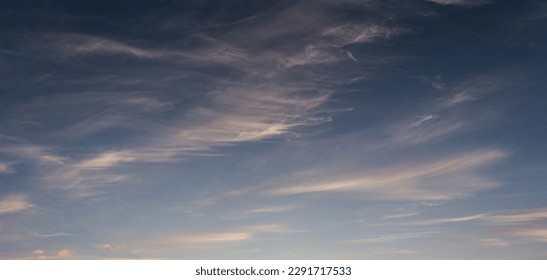 Dramatic sunset background at night. 