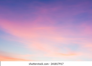 Dramatic sunset and sunrise sky. - Shutterstock ID 241817917