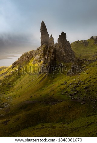 Similar – Foto Bild Old Man of Storr auf der Isle of Skye in Schottland