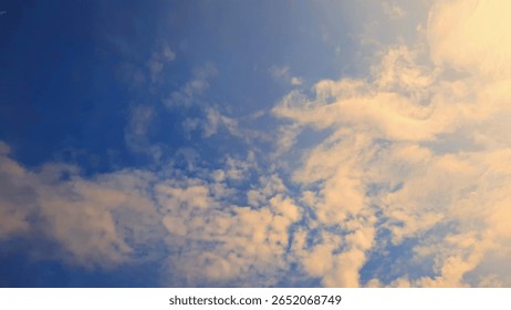 Dramatic View Sky With clouds 