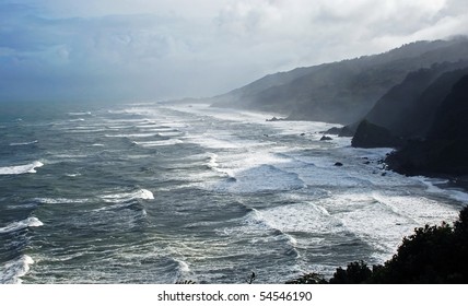 Dramatic West Coast Of South Island, New Zealand