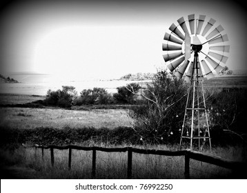 Dramatic Windmill Scenery - Powered by Shutterstock