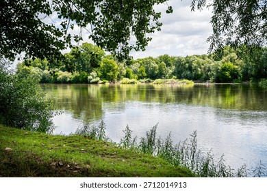 Drava River, Border between Hungary and Croatia