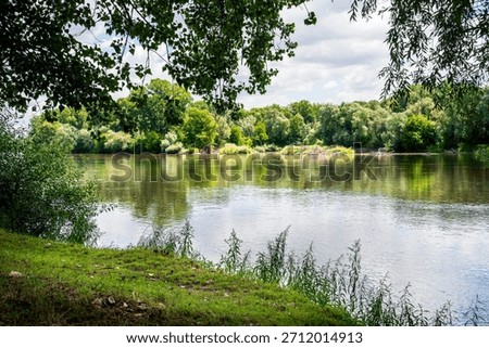 Drava River, Border between Hungary and Croatia