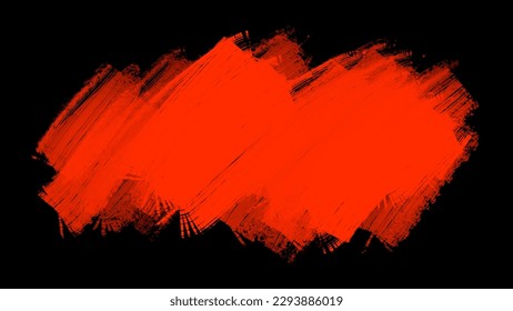 
					Draw a red brush on a black background.
