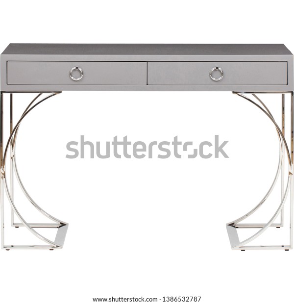 Drawer Desktop Unit One Desks Single Stock Photo Edit Now 1386532787