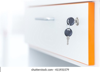 Drawers with a lock