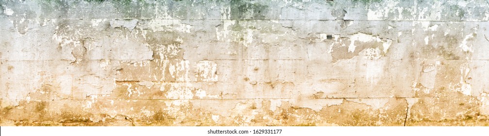 A drawing on an old peeling wall, an old graffiti background, it's time to make repairs, a cracked paint texture.  Clipart, white old cracked with an Inscription on the wall. Street art creativity.   