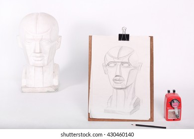 Drawing and pencil