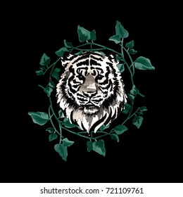 drawing of a tiger