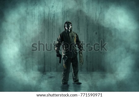 Dreadful Dangerous Man Wood Shanty Wallpaper Stock Photo Edit Now