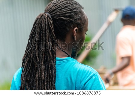 Dreadlocks fully grown 