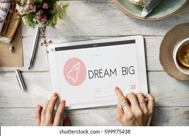 Dream Big New Business Launch Plan Concept